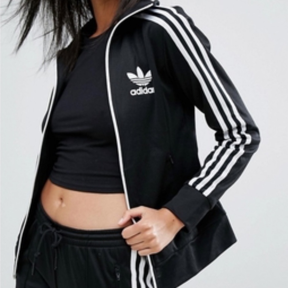 adidas sweatsuit jacket